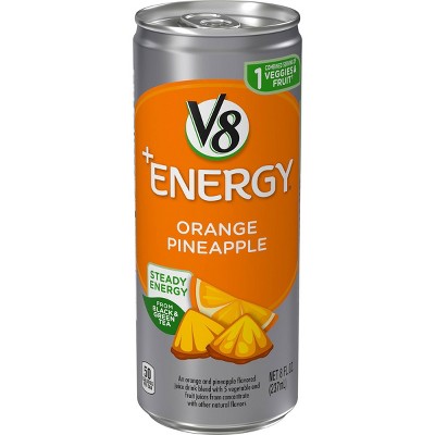 Campbell's V8 V8 +Energy Orange Pineapple Juice - 8 fl oz Can