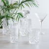 Viski Admiral Etched Martini Glasses, Set of 2 9 oz Cocktail Coupes, Lead-Free Crystal Glassware - 4 of 4