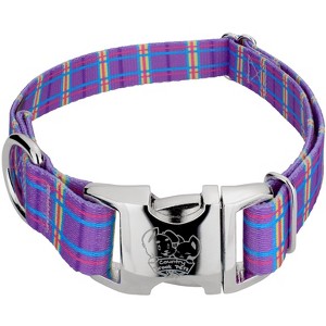Country Brook Petz Premium Dog Collar - Plaid and Argyle Collection - 1 of 4