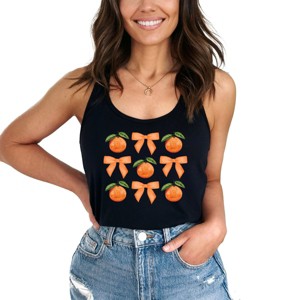 Simply Sage Market Coquette Oranges Chart Racerback Tank - 1 of 3