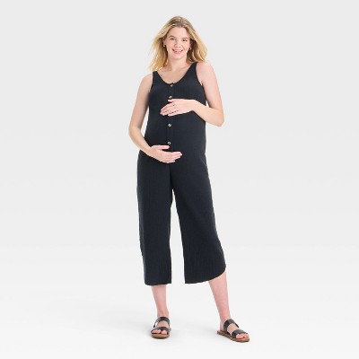 Gauze Maternity Jumpsuit - Isabel Maternity by Ingrid & Isabel™