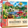 MasterPieces Roadsides of the Southwest - Hot Air & Cool Cars 500 Piece Jigsaw Puzzle - 2 of 4