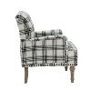 Asti Farmhouse Armchair | Karat Home-Navy - image 3 of 4