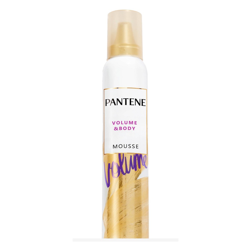 Photos - Hair Styling Product Pantene Pro-V Volume and Body Anti Frizz Hair Mousse - 6.6oz 