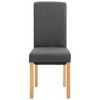 vidaXL Dining Chairs 4 pcs Gray Fabric - 4 of 4
