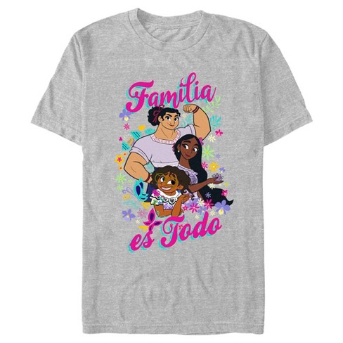 Men's Encanto Mirabel, Luisa and Isabela Familia es Todo T-Shirt - image 1 of 4