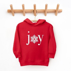 The Juniper Shop Joy Snowflake Toddler Graphic Hoodie - 1 of 3