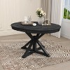 Dexmalle Retro Functional Extendable Dining Table with a 12" Leaf - 2 of 4