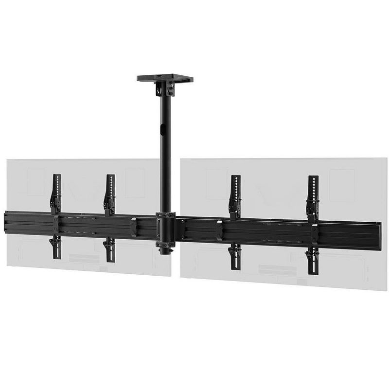 Monoprice 2x1 Menu Board Ceiling Mount For Displays between 32in and 65in, Max Weight 66 lbs. ea., VESA Patterns up to 600x400 - Commercial Series, 3 of 7