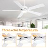 Airsurfer 52 Inch Ceiling Fan with Light and Remote Control - 4 of 4