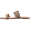Journee Collection Womens Kerris Multi Strap Slip On Sandals - 2 of 4