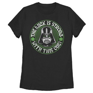 Women's Star Wars Luck is Strong T-Shirt - 1 of 3