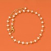 Ross-Simons 3.5-4mm Cultured Pearl Anklet in 18kt Gold Over Sterling Size 9 - 4 of 4