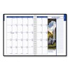 Earthscapes Recycled Weekly/Monthly Appointment Book, Landscape Photos, 11 x 8.5, Black Soft Cover, 12-Month (Jan-Dec): 2025 - 2 of 3