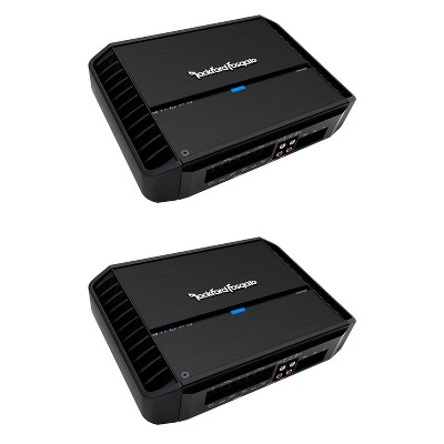 Rockford Fosgate P400X4 400 Watt RMS 4-Channel Car Audio Class AB Amplifier (2 Pack)