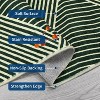 Acekool Washable Rugs - Modern Striped Non-Slip Area Rug - 3 of 4