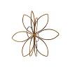 Open Flower Decorative Accent Bronze Metal by Foreside Home & Garden - 4 of 4