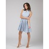 Olive Workshop Newport Mini Dress Blue - 3 of 4