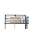 119"Quadruple Twin Bunk Bed Cordelia Loft and Bunk Bed Sandy Black, Dark Bronze Hand-Brushed Finish - Acme Furniture: Metal Frame - 4 of 4