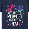 Boys' - Trolls - Branch and Poppy Merriest Time Of The Year Short Sleeve Graphic T-Shirt - 2 of 4