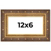 PosterPalooza | Panoramic Museum Gold Picture Frame - UV Acrylic, Foam Board Backing, Hanging Hardware - 2 of 4