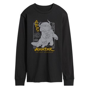 Men's - Avatar: The Last Airbender - Appa Long Sleeve Graphic T-Shirt - 1 of 4
