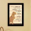 "Every Snack You Make" By Marla Rae, Ready to Hang Framed Print, Black Frame - 3 of 4