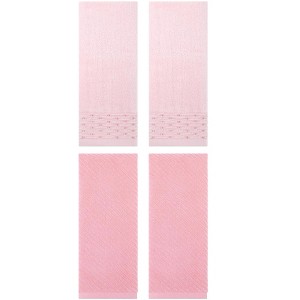 REGALWOVEN 4 Pcs Cotton Quick Drying Soft Bathroom Hand Towel 14" x 30" - 1 of 4