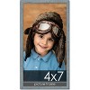 PosterPalooza | Photo Size Textured Blue Picture Frame - UV Acrylic, Foam Board Backing, Hanging Hardware - 2 of 4