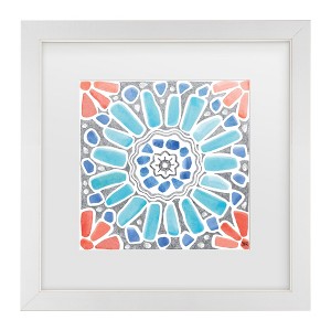 Trademark Fine Art - Beth Grove Coastal Sea Life VII Matted Framed Art - 1 of 4