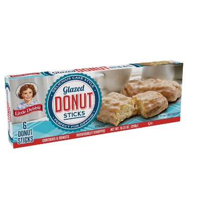 Photo 1 of  PACK OF 3 Little Debbie Donut Sticks - 6ct/10.21oz BB 10.30.24