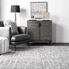 Nuloom Waddell Oriental/Persian 4x6 Area Rug for Living Room Bedroom Dining Room Kitchen, Grey/Black - 4 of 4