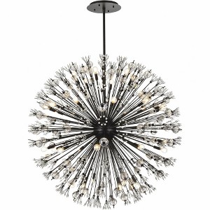 Elegant Lighting Vera 34 - Light Pendant in  Black - 1 of 4