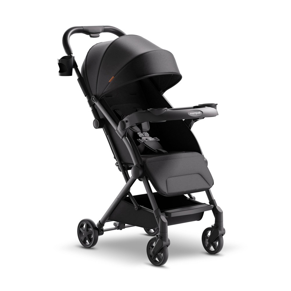 Photos - Pushchair Mompush Lithe V2 Lightweight Travel Stroller - Black