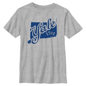 Boys Yale University 1701 School Logo T Shirt - 1 of 4