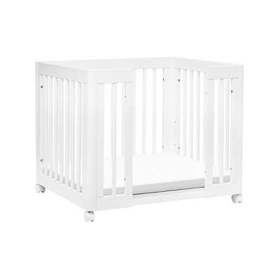 Yuzu White Pine 8-in-1 Convertible Crib with Conversion Kits
