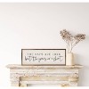 Kendrick Home The Days Are Long Script Wall Art White - 2 of 4