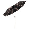 Sonkuki Patio 9FT LED Market Umbrellas With Solar Lights, Table Umbrella for Patio and Outdoor With Tilt Button for Deck and Pool - 2 of 4