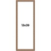 PosterPalooza | Panoramic Slim Profile Gold Picture Frame - UV Acrylic, Foam Board Backing, Hanging Hardware - 2 of 4