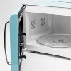 Haden 75031 Heritage Vintage Retro 0.7 Cubic Foot/20 Liter 700 Watt Countertop Microwave Oven Kitchen Appliance with Turntable, Turquoise Blue - image 3 of 4