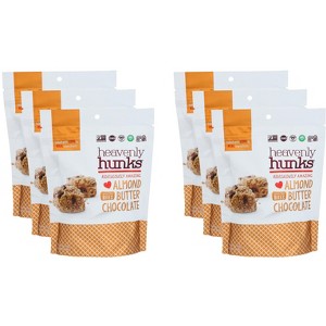 Heavenly Hunks Cookies Almond Butter Chocolate - Pack of 6 - 6 oz - 1 of 2