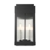 Livex Lighting York 2 - Light Wall Light in  Black - 3 of 4