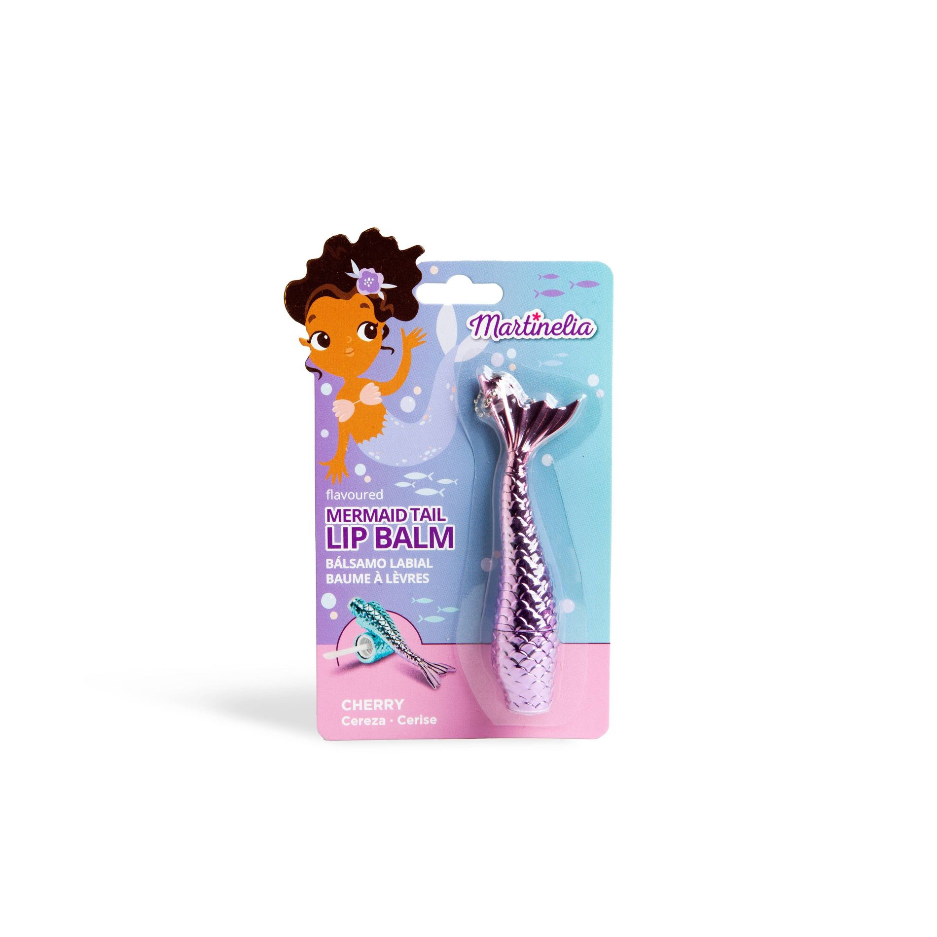 Toysmith Mermaid Tail Lip Gloss - Pink Cherry