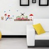 Slickblue Without Word Romantic Scene Wall Decals - Waterproof Vinyl Stickers for Creating a Cozy Atmosphere - 2 of 3