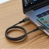 Reiko Power Delivery USB-C to C Fast Charging & Sync Nylon- Braided 5FT Cable - image 3 of 3