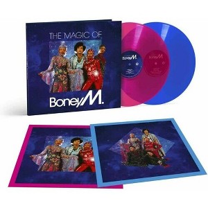 Boney M - The Magic Of Boney M. (140 Gram Vinyl Gatefold LP Jacket Clear Vinyl Magenta Blue) - 1 of 1
