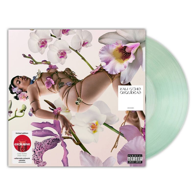 Kali Uchis - Orqu&#237;deas (Alt Cover) (Target Exclusive, Vinyl) with Poster (Coke Bottle Clear), 1 of 5