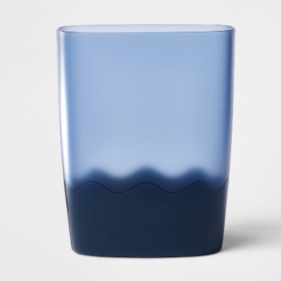 Image of Bathroom Wastebasket Navy - Pillowfort™