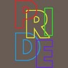 Adult Design By Humans Pride Sleek Text By MANGAZaB Racerback Tank Top - 2 of 2