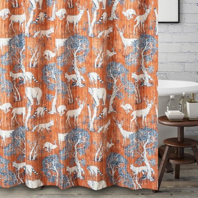 Greenland Home Fashions 2007BSHW Menagerie Shower Curtain